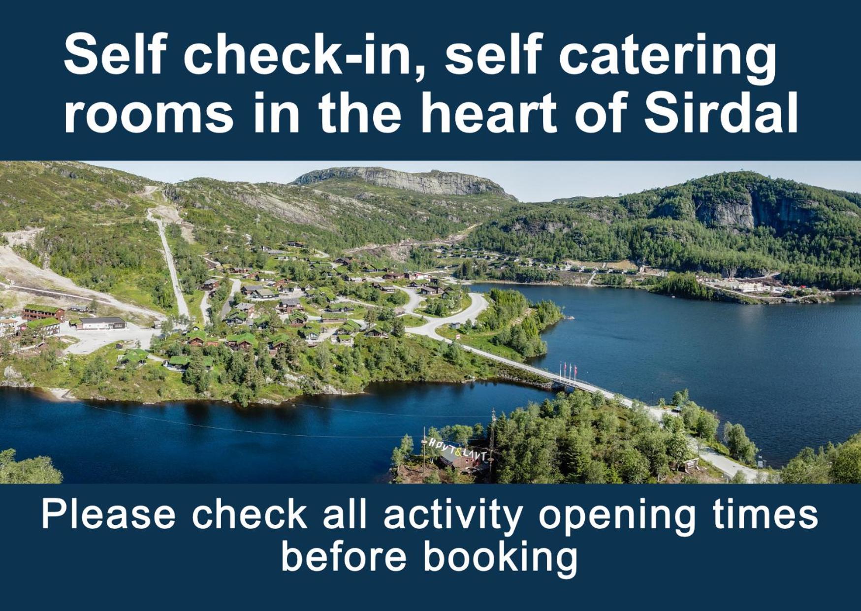 Sirdal Fjellpark Hotel Tjorhom Екстериор снимка
